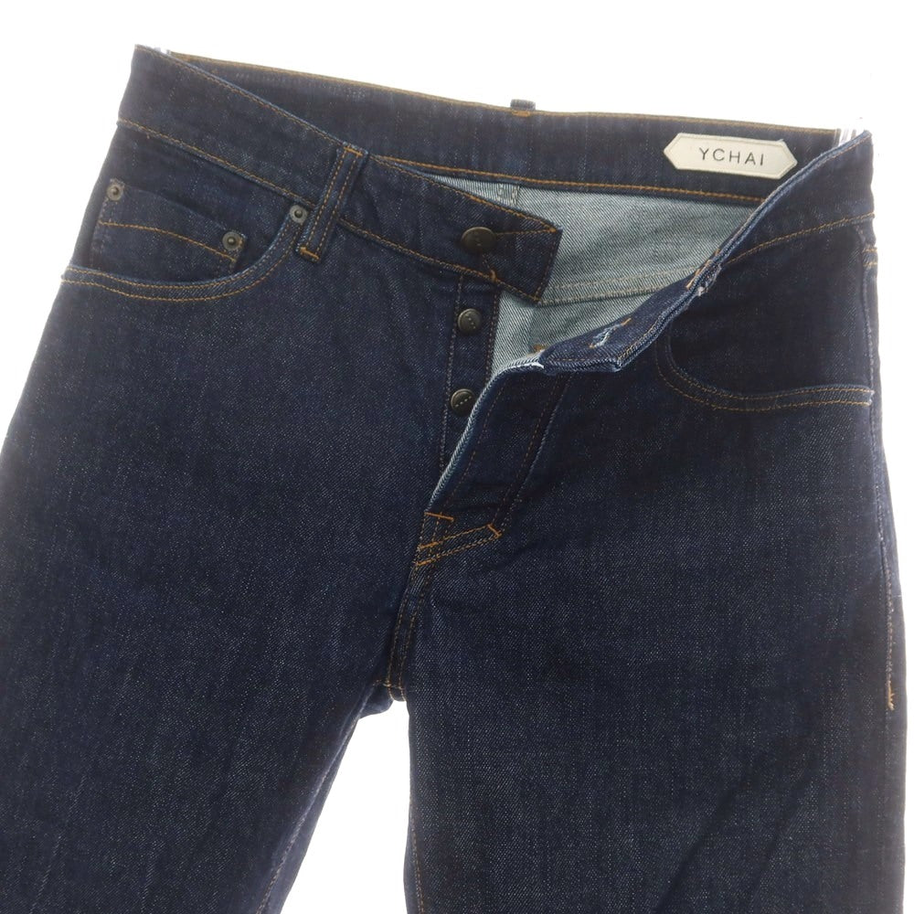 【中古】イカイ YCHAI ストレッチ コットン ジーンズ デニムパンツ ネイビー【 31 】【 状態ランクB 】【 メンズ 】