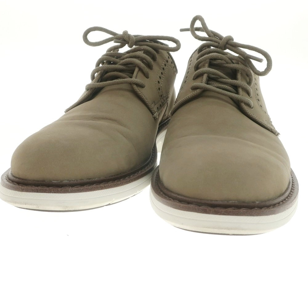【中古】コールハーン COLE HAAN C36552 ヌバックレザー ドレスシューズ カーキ【サイズ7 1/2】【 状態ランクA 】【 メンズ 】 [BPD]