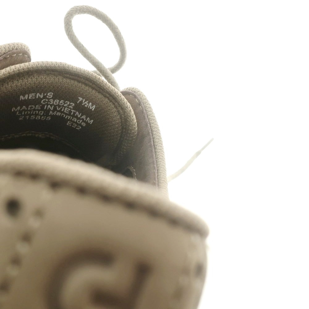【中古】コールハーン COLE HAAN C36552 ヌバックレザー ドレスシューズ カーキ【サイズ7 1/2】【 状態ランクA 】【 メンズ 】 [BPD]
