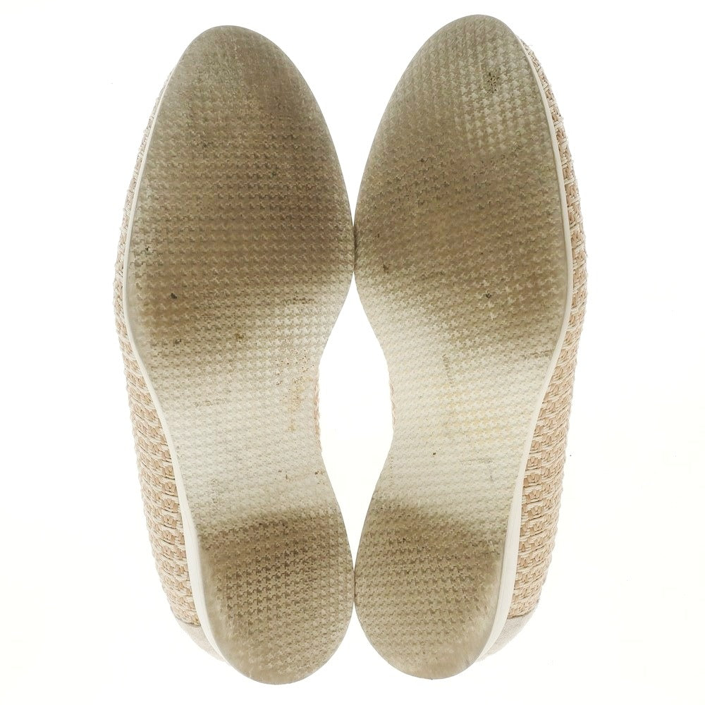 【中古】フェランテ FERRANTE ジュート ヴァンプローファー ベージュ【サイズ6 1/2】【 状態ランクC 】【 メンズ 】 [APD]