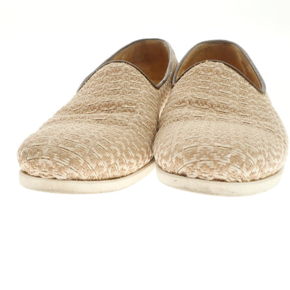 【中古】フェランテ FERRANTE ジュート ヴァンプローファー ベージュ【サイズ6 1/2】【 状態ランクC 】【 メンズ 】 [APD]