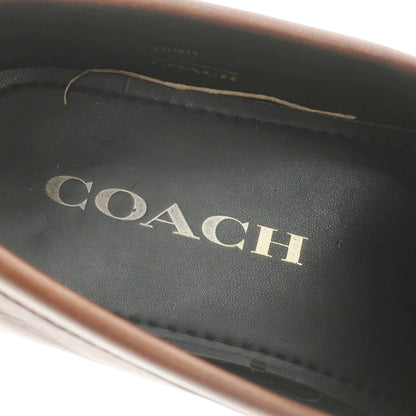 【中古】コーチ COACH ビットローファー ブラウン【サイズ24.5】【 状態ランクC 】【 メンズ 】 [APD]