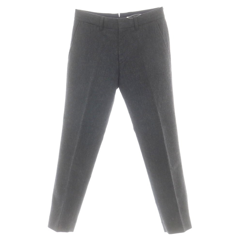 【中古】アーバンリサーチ URBAN RESEARCH ストレッチ ウールナイロンカシミヤ ドレススラックスパンツ ダークグレー【サイズM】【 状態ランクB 】【 メンズ 】 [CPD]