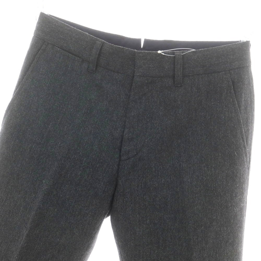 【中古】アーバンリサーチ URBAN RESEARCH ストレッチ ウールナイロンカシミヤ ドレススラックスパンツ ダークグレー【サイズM】【 状態ランクB 】【 メンズ 】 [CPD]