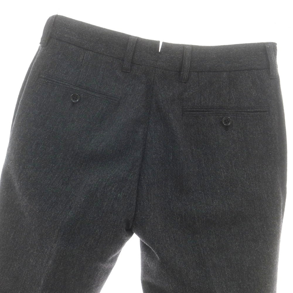【中古】アーバンリサーチ URBAN RESEARCH ストレッチ ウールナイロンカシミヤ ドレススラックスパンツ ダークグレー【サイズM】【 状態ランクB 】【 メンズ 】 [CPD]