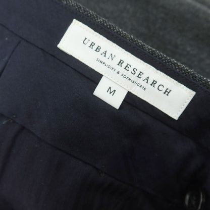 【中古】アーバンリサーチ URBAN RESEARCH ストレッチ ウールナイロンカシミヤ ドレススラックスパンツ ダークグレー【 M 】【 状態ランクB 】【 メンズ 】