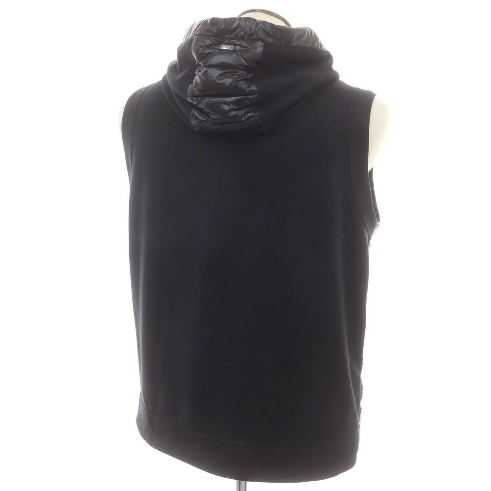 【中古】ヘルノ Herno ナイロン ダウンベスト ブラック【 52 】【 状態ランクA 】【 メンズ 】