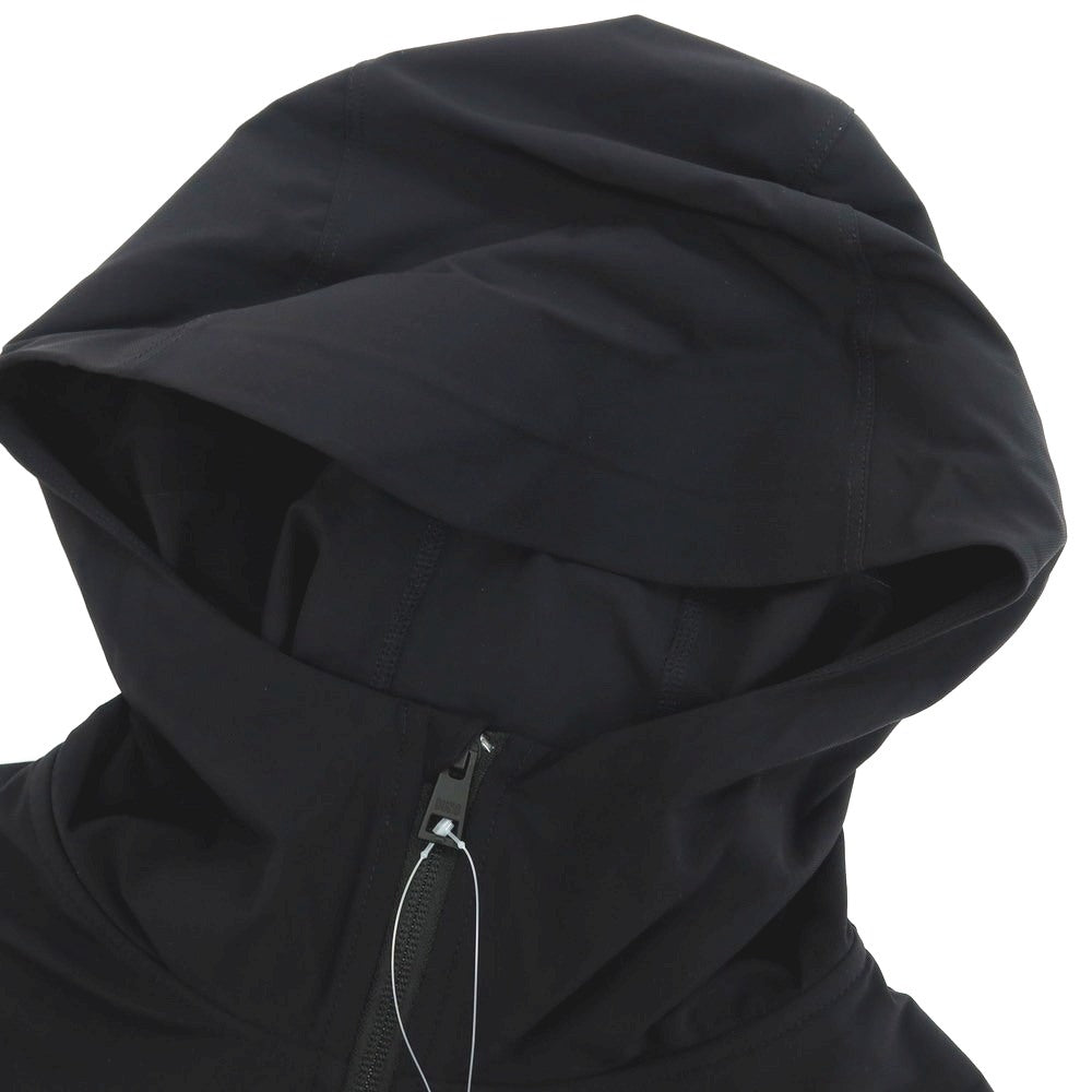 【中古】デュノ DUNO ストレッチ ナイロン ダブルジップ フーデッド シェルジャケット ブラック【 サイズ50 】【 状態ランクB 】【 メンズ 】 [CPD]