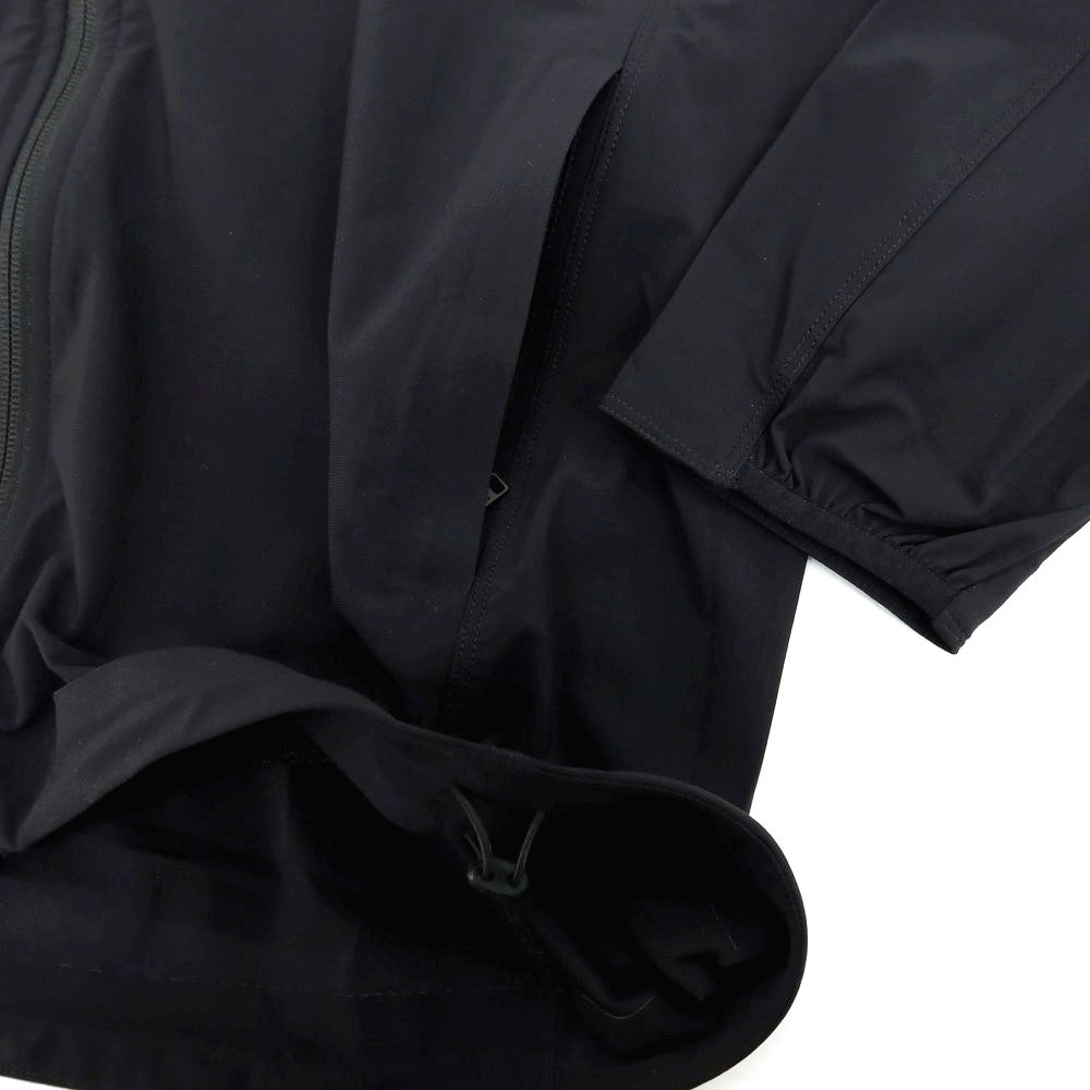 【中古】デュノ DUNO ストレッチ ナイロン ダブルジップ フーデッド シェルジャケット ブラック【 50 】【 状態ランクB 】【 メンズ 】