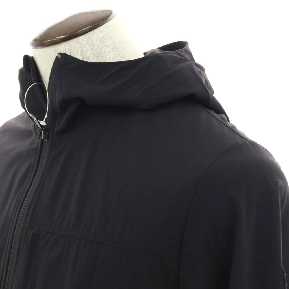【中古】デュノ DUNO ストレッチ ナイロン ダブルジップ フーデッド シェルジャケット ブラック【 サイズ50 】【 状態ランクB 】【 メンズ 】 [CPD]