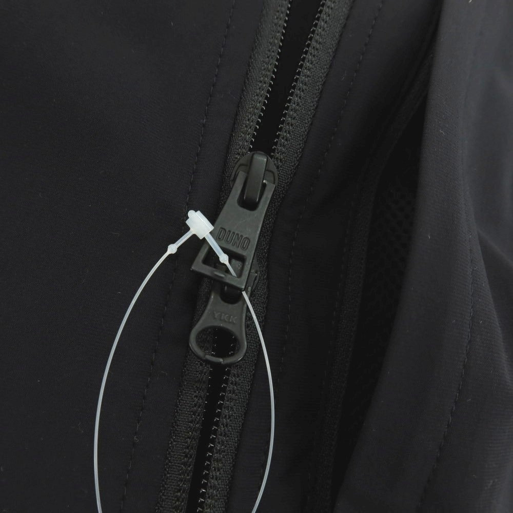 【中古】デュノ DUNO ストレッチ ナイロン ダブルジップ フーデッド シェルジャケット ブラック【 50 】【 状態ランクB 】【 メンズ 】