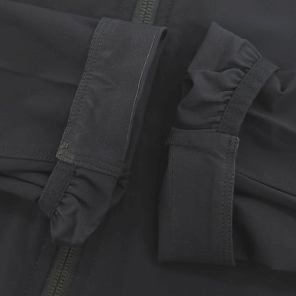 【中古】デュノ DUNO ストレッチ ナイロン ダブルジップ フーデッド シェルジャケット ブラック【 50 】【 状態ランクB 】【 メンズ 】