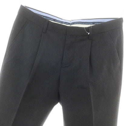 【中古】アントレアミ ENTRE AMIS GAGA ストレッチ ウール ドレススラックスパンツ チャコール【 32 】【 状態ランクA 】【 メンズ 】
