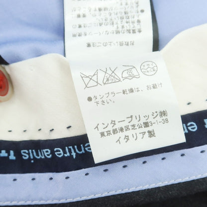 【中古】アントレアミ ENTRE AMIS GAGA ストレッチ ウール ドレススラックスパンツ チャコール【 32 】【 状態ランクA 】【 メンズ 】