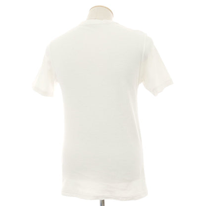 【中古】ギローバー GUY ROVER コットン パイル ヘンリーネック 半袖Ｔシャツ ホワイト【サイズS】【 状態ランクC 】【 メンズ 】