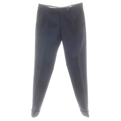 【中古】ジェルマーノ GERMANO ストレッチ ウール カジュアルスラックスパンツ ネイビー【 46 】【 状態ランクB 】【 メンズ 】