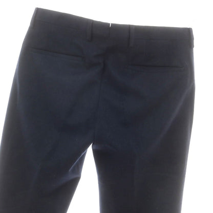 【中古】ジェルマーノ GERMANO ストレッチ ウール カジュアルスラックスパンツ ネイビー【 46 】【 状態ランクB 】【 メンズ 】