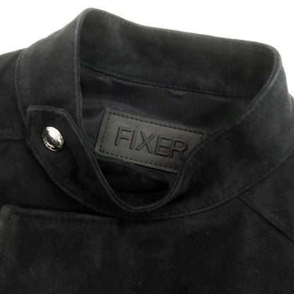 【中古】フィクサー FIXER スエードレザー ブラック【 46 】【 状態ランクA 】【 メンズ 】