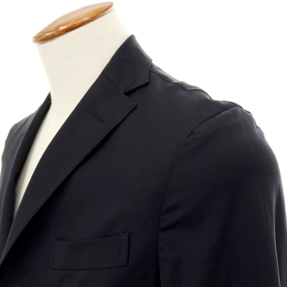 【中古】ボリオリ BOGLIOLI DOVER ウール 3つボタンスーツ ダークネイビー【サイズ上46/下表記なし（M位）】【 状態ランクB 】【 メンズ 】