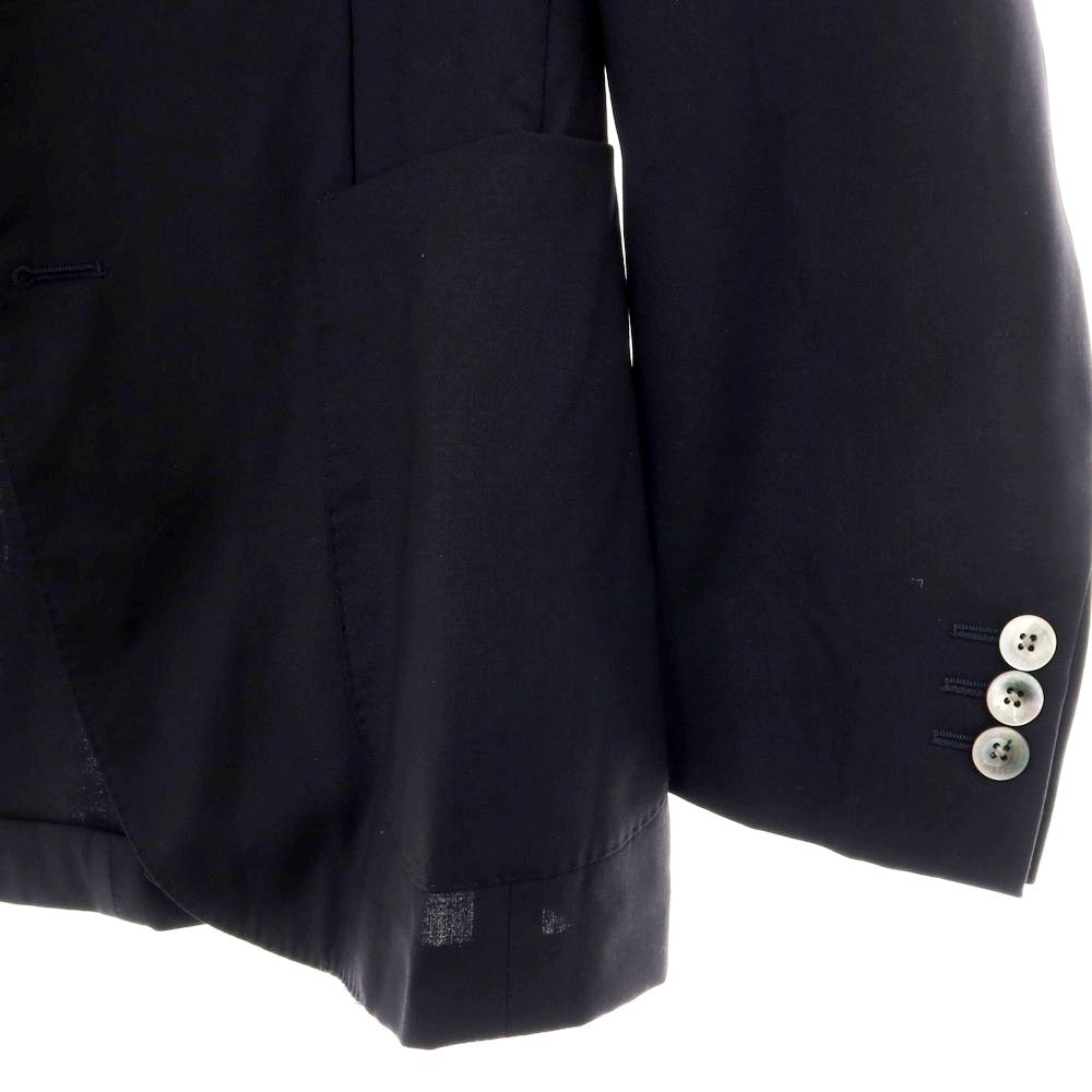 【中古】ボリオリ BOGLIOLI DOVER ウール 3つボタンスーツ ダークネイビー【サイズ上46/下表記なし（M位）】【 状態ランクB 】【 メンズ 】