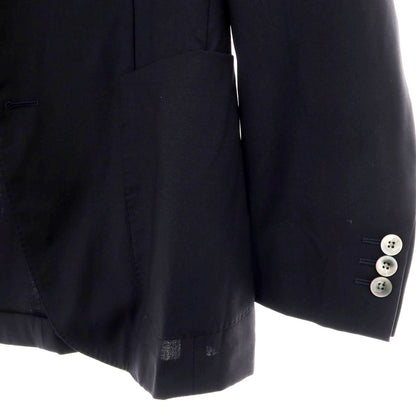 【中古】ボリオリ BOGLIOLI DOVER ウール 3つボタンスーツ ダークネイビー【サイズ上46/下表記なし（M位）】【 状態ランクB 】【 メンズ 】