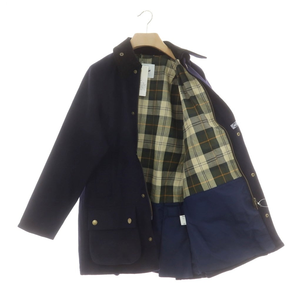 【中古】バブアー Barbour ウールナイロン ビデイルジャケット ネイビー【 36 】【 状態ランクA 】【 メンズ 】