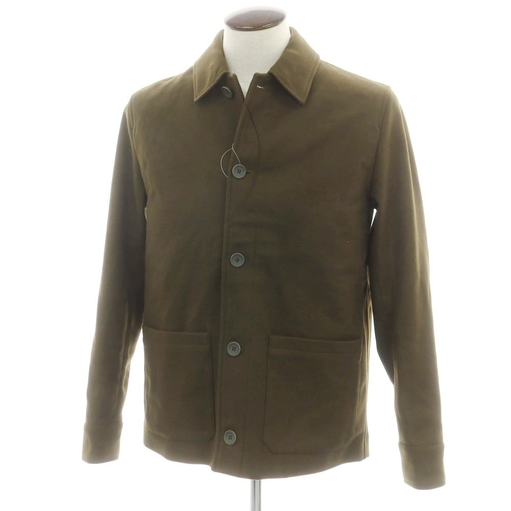 【中古】ヘルノ Herno ウールナイロン カバーオール オリーブ【 50 】【 状態ランクB 】【 メンズ 】