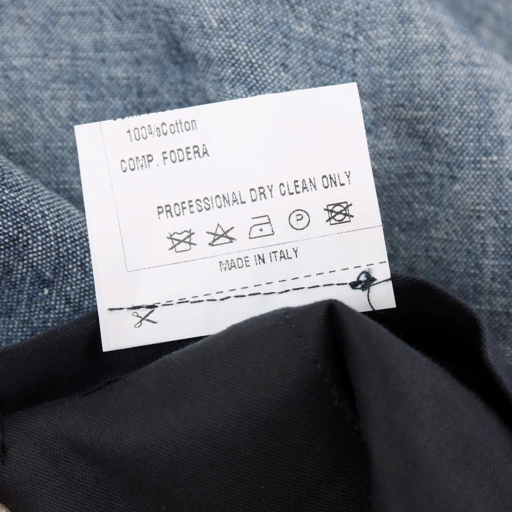【中古】【未使用】スティレ ラティーノ STILE LATINO コットン カジュアルスラックスパンツ ライトブルー【サイズ48】【 状態ランクS 】【 メンズ 】
