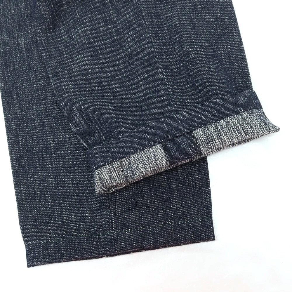【中古】【未使用】ベルベスト Belvest コットン カジュアルスラックスパンツ ネイビー【サイズ48】【 状態ランクS 】【 メンズ 】