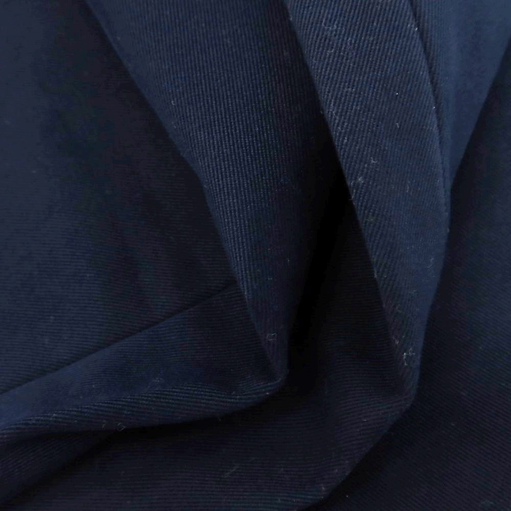 【中古】スタジオニコルソン STUDIO NICHOLSON BRIDGES ピーチコットンツイル パンツ ネイビー【 L 】【 状態ランクC 】【 メンズ 】