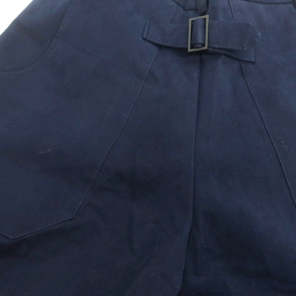 【中古】スタジオニコルソン STUDIO NICHOLSON BRIDGES ピーチコットンツイル パンツ ネイビー【 L 】【 状態ランクC 】【 メンズ 】