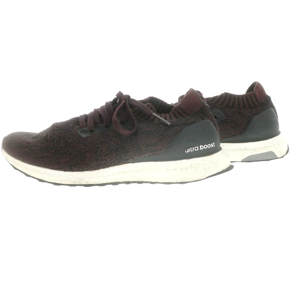 【中古】アディダス adidas ニットアッパー スニーカー パープルxブラック【サイズ27cm】【 状態ランクC 】【 メンズ 】 [BPD]