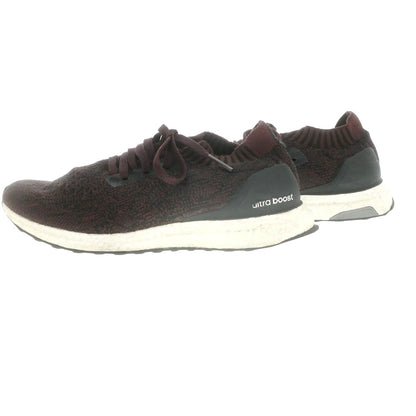 【中古】アディダス adidas ニットアッパー スニーカー パープルxブラック【サイズ27cm】【 状態ランクC 】【 メンズ 】 [BPD]