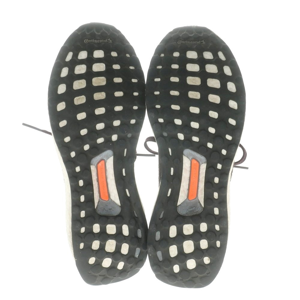 【中古】アディダス adidas ニットアッパー スニーカー パープルxブラック【サイズ27cm】【 状態ランクC 】【 メンズ 】 [BPD]