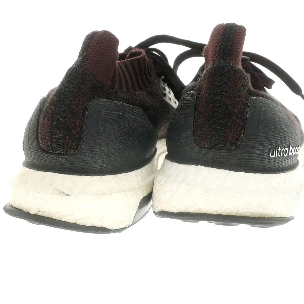 【中古】アディダス adidas ニットアッパー スニーカー パープルxブラック【サイズ27cm】【 状態ランクC 】【 メンズ 】 [BPD]