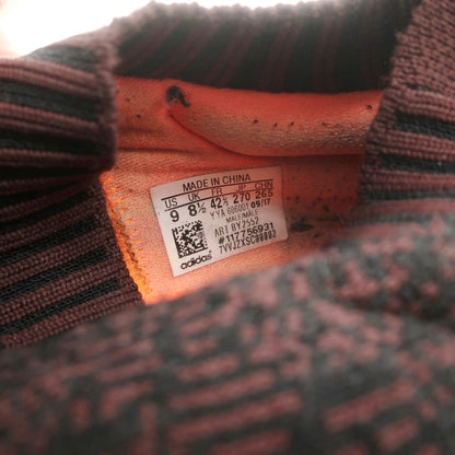 【中古】アディダス adidas ニットアッパー スニーカー パープルxブラック【サイズ27cm】【 状態ランクC 】【 メンズ 】 [BPD]