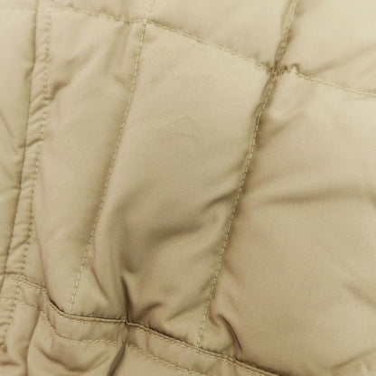 【中古】ムーレー MOORER ポリエステル ファー ダウンジャケット ベージュ【 44 】【 状態ランクD 】【 メンズ 】