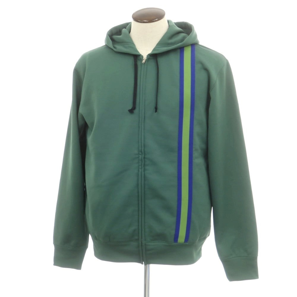 【中古】コムデギャルソン オムドゥ COMME des GARCONS HOMME DEUX 2025年春夏 ジップアップ パーカー グリーン【 L 】【 状態ランクA 】【 メンズ 】