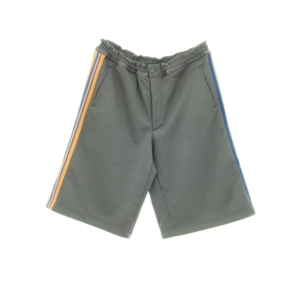 【中古】コムデギャルソン オムドゥ COMME des GARCONS HOMME DEUX 2025年春夏 ポリエステルコットン ハーフパンツ ショートパンツ ジャージ グレー系【サイズXL】【 状態ランクA 】【 メンズ 】