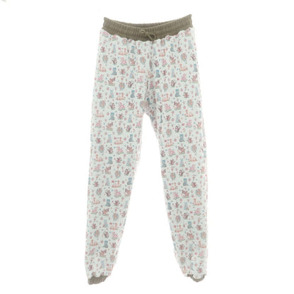 【中古】スカイハイファーム SKY HIGH FARM リバーシブル コットン スウェットパンツ オリーブ【 表記なし（S位） 】【 状態ランクA 】【 メンズ 】