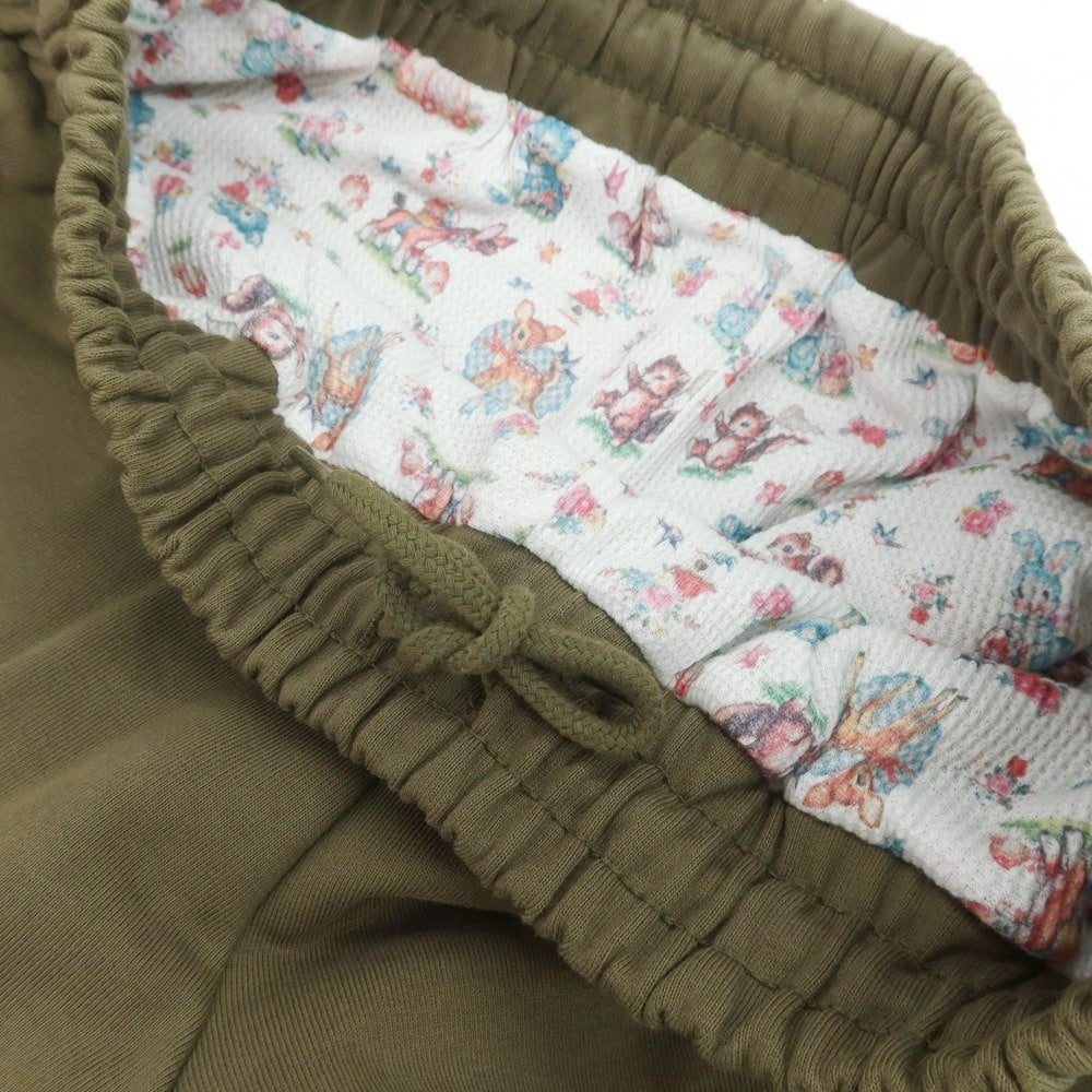 【中古】スカイハイファーム SKY HIGH FARM リバーシブル コットン スウェットパンツ オリーブ【 表記なし（S位） 】【 状態ランクA 】【 メンズ 】