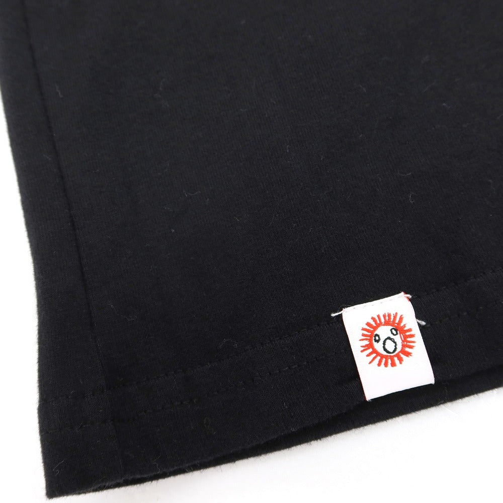 【中古】チャールズジェフリーラバーボーイ Charles Jeffrey LOVERBOY コットン クルーネック 半袖Ｔシャツ ブラック【サイズS】【 状態ランクA 】【 メンズ 】