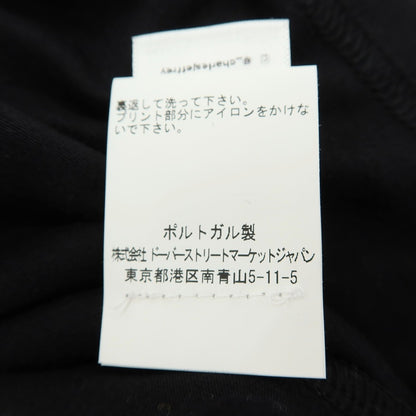 【中古】チャールズジェフリーラバーボーイ Charles Jeffrey LOVERBOY コットン クルーネック 半袖Ｔシャツ ブラック【サイズS】【 状態ランクA 】【 メンズ 】