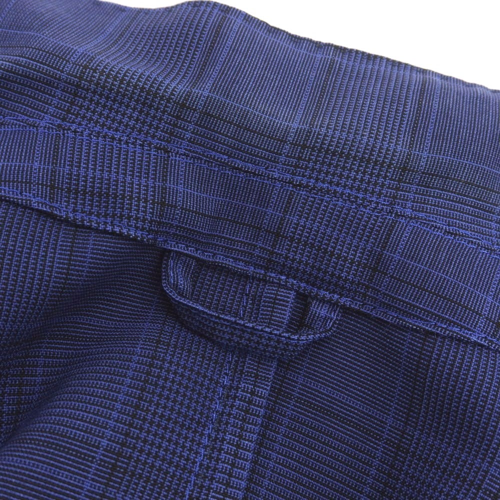 【中古】エルビーエム1911 L.B.M.1911 ウール チェック 2B テーラードジャケット ブルーネイビー【 44 】【 状態ランクC 】【 メンズ 】