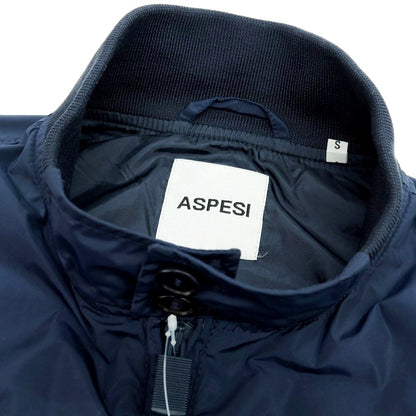 【中古】アスペジ ASPESI ポリエステル スイングトップ ライトネイビー【 S 】【 状態ランクC 】【 メンズ 】