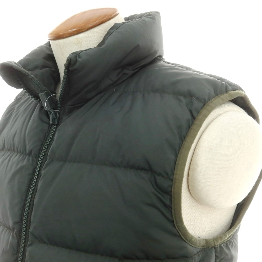 【中古】アスペジ ASPESI ナイロン ダウンベスト グリーン【 M 】【 状態ランクC 】【 メンズ 】