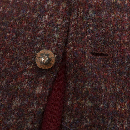 【中古】ヴェルト VERTO ウール カジュアル系ジレ ワインレッド【 S 】【 状態ランクB 】【 メンズ 】