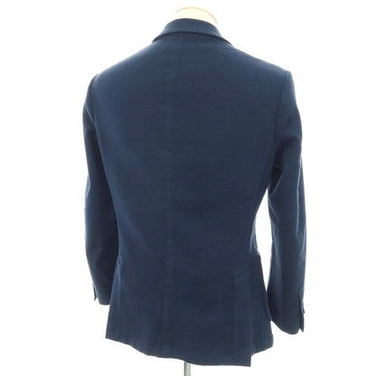 【中古】リングヂャケット RING JACKET New Balloon ストレッチ コットン 3B テーラードジャケット ネイビー【 44 】【 状態ランクC 】【 メンズ 】