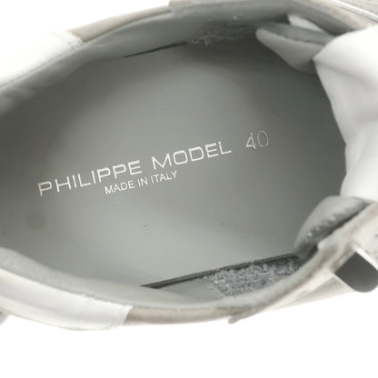 【中古】フィリップモデル PHILIPPE MODEL スエード×ナイロン スニーカー ウォームグレー【サイズ40】【 状態ランクB 】【 メンズ 】 [BPD]