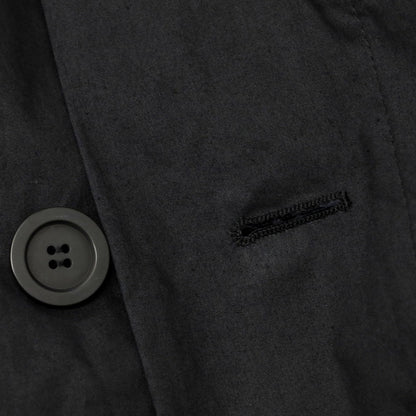 【中古】オム プリッセ イッセイミヤケ HOMME PLISSE ISSEY MIYAKE コットン ワイドシルエットコート ブラック【 表記なし（L位） 】【 状態ランクA 】【 メンズ 】